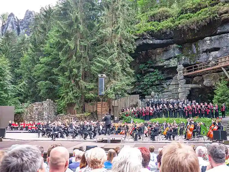 Teatru skalnego Felsenbühne Rathen